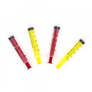 Colorful Plunger Dental Luer Lock Disposable Syringe 10ml