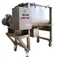 China Dry Food Powder Ribbon Blender Machine Detergent Industrial Flour Mixing Machine on sale