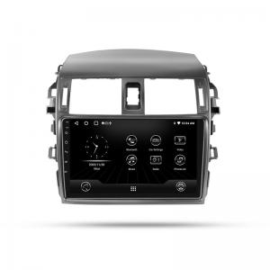 Pour Toyota Corolla 2007 2008 2009 2010 magnétoscope audio de la navigation DVD de GPS de radio stéréo de voiture d'écran de 1280*720P QLED