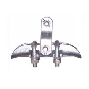 XGU Series Aluminum Cable Clamps , 3 Bolt Suspension Clamp Trunnion Type