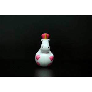 Personalized Unicorn Plastic Figures Toys As Gift For Family White Color