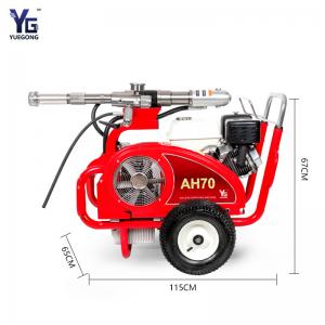 China High Pressure 260 Bar Airless Putty Spray Machine 380V Electric Airless Paint Sprayer supplier