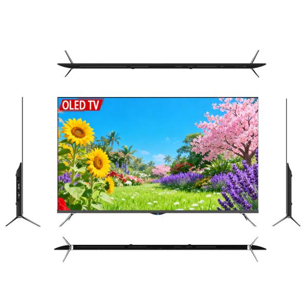 HDMI Input Smart LED TV featuring OLED Ultra-thin Model design and in Normal Colourful Cartons suitable for business applications