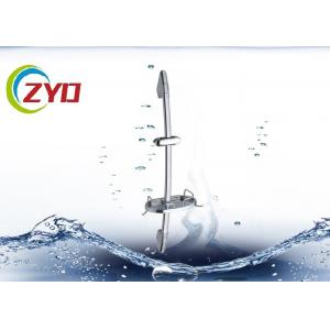 Portable Shower Head And Holder , Convenient Shower Head With Adjustable Bar