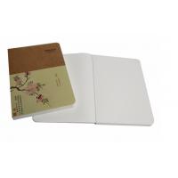 China 120Sht CMYK Christmas Gift Notebook , ISO FSC Kraft Paper Cover Notebook on sale