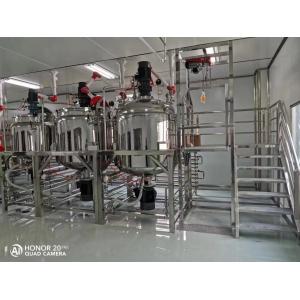 Mixing Blending Detergent Production Line Car Cleaning Product Making Machine