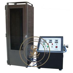 ASTM D6413 Vertical Flammability Tester For Test Extend Propagation Flame