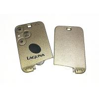 China Renault Laguna Keyless Entry Fob 3 Button 433Mhz Logo Customized Silver Color on sale