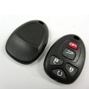 China GMC 5Button 315MHZ Auto Remote Key, Plastic Car Key Blanks for GMC supplier