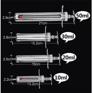 Luer Lock Cattle Injection Needles 40ML Veterinary Injection Syringe