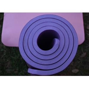 NBR Material 0.5 Inch Extra Thick Exercise Yoga Mat Customizable Logo