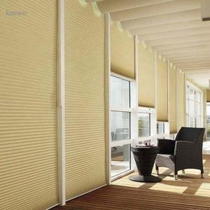 Light Filtering Grey Honeycomb Blackout Blinds , Modern Corded Cellular Shades