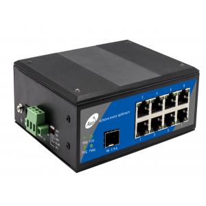 China Single Fiber Port POE Ethernet Switch With External Power Supply 8 Ports supplier
