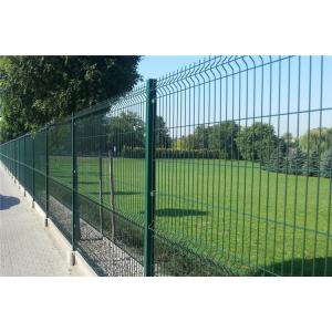 Garden 6mm Wire 3D Security Fence Railway Station Peach Post Fence