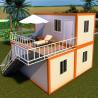 China Montaria rápida Casa de contêineres pré-fabricada de dois andares Modular wholesale