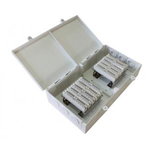 100 pair indoor plastic network distribution box for install 10x 237A disconnection strips