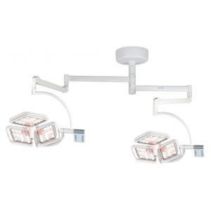 China Dual Dome LED Operating Room Lights Illuminating With Over 140,000lux Illuminance supplier