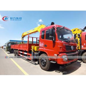 Dongfeng Cummins XCMG 12 Ton Telescopic Crane Truck With Tipping Box