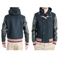 China Men's Fashion Leather Jacket (PMMJ60010) on sale