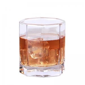 Premium Scotch Crystal Wine Glasses Rock Style For Cocktails 300ml Capacity
