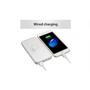 China 10000 mAh Wireless Cell Phone Charger , Wireless Power Bank For Android And IOS supplier