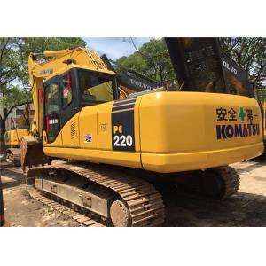 2009 Year 22 Ton Second Hand Diggers Komatsu PC220 - 7 With High Performance