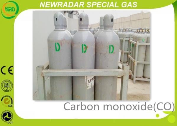 Industrial Gas 99.9% Carbon Monoxide Applied In Bulk Chemicals Manufacturing