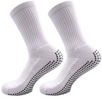 China Men's Spandex Polyester Cotton Basketball Socks for Elite Training Sports Running Crew on sale