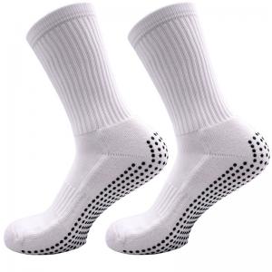 China Men's Spandex Polyester Cotton Basketball Socks for Elite Training Sports Running Crew supplier