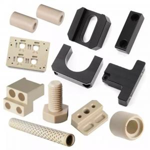 China Plastic Prototyping Service CNC PEEK Plastic Machining Parts 5-Axis POM Gear Auto Precision supplier