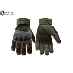 Full Finger Tactical Winter Gloves , Military Combat Gloves Washable Easy Cleaning