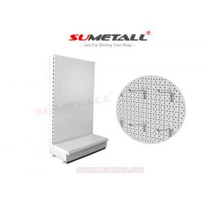 Shop Fitting Retail Store Shelving Display Racks With Perforated Back Panel