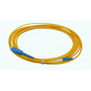 Fiber Optic Patch Cord SC to LC Single Mode Blue Connector Low Insertion Loss