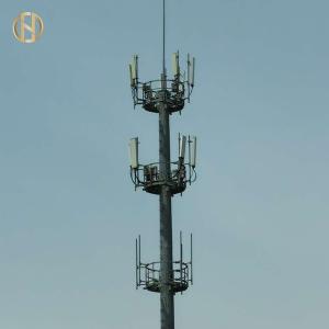 China Galvanized GR50 Telecommunication Post For Wireless Internet supplier