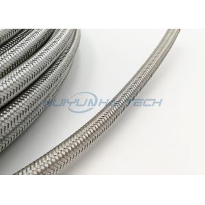 China Abrasion Resistant Stainless Steel Braided Sleeving For Wire Strong Protection supplier