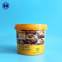 China Small Butter Cookie IML Bucket Single Handle Ring Recyclable ODM on sale