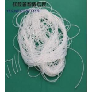China Medical High Temperature Silicone Tubing 1.1 X2.0 Small Diameter supplier