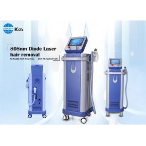 Pain free permanent laser hair removal 808nm diode laser machine 3000W large and mini spot size imported sapphire