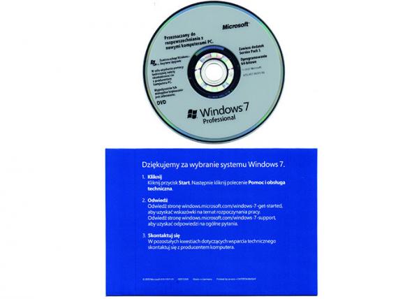 64 Bit Windows 7 Pro Coa Sticker Software For PC , Dell Windows 7 Product Key