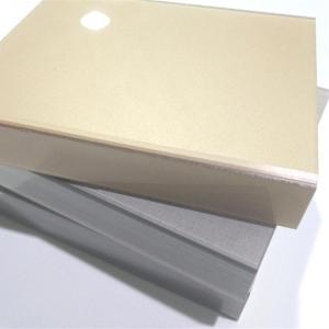 China 1mm acrylic sheet faced mdf for cabinet supplier
