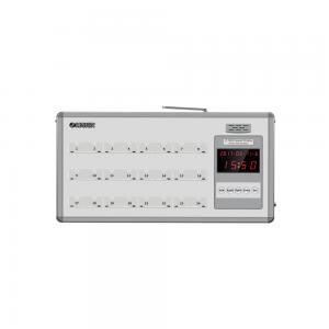 Best price hospital ward equipment Aluminium alloy  24 slots board receiver with voice broadcast