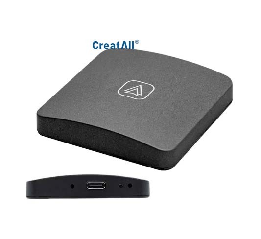 Creatall ワイヤレス カープレイ アダプター 自動車 カーマウンテッド インターコネクト ボックス Android 互換性 改装 ワイヤレス 強化