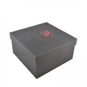 China CMYK 1250gsm Coloured Cardboard Storage Boxes With Lids  , Cardboard Watch Gift Box supplier