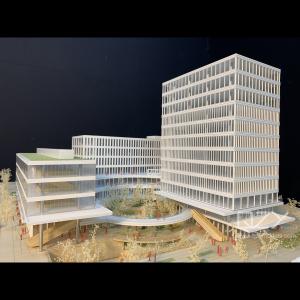 Superimpose 1:150 Hangzhou Project Model Architectural Conceptual Model
