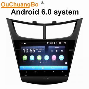 Ouchuangbo car radio touch screen gps nav android 6.0 for Chevrolet Sail 2015 with  gps navi AUX USB 32 GB
