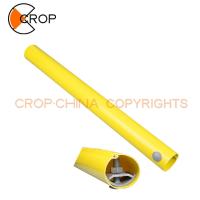 Electric Power Fitting PVC PE Plastic Guy Markers / Warning Pipe for Warning Sign Pole