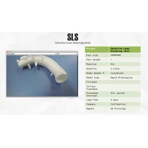 China Professional Rapid Prototyping Service Selective Laser Sintering 3d Printing supplier