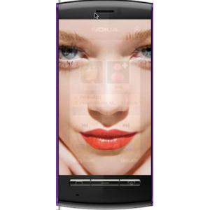 mirrore screen protector Nokia 5250 mirror filter