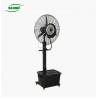 China 26 Inch Total Metal Mist Cooling Fan , Big Electric Water Spray Fan Outdoor wholesale