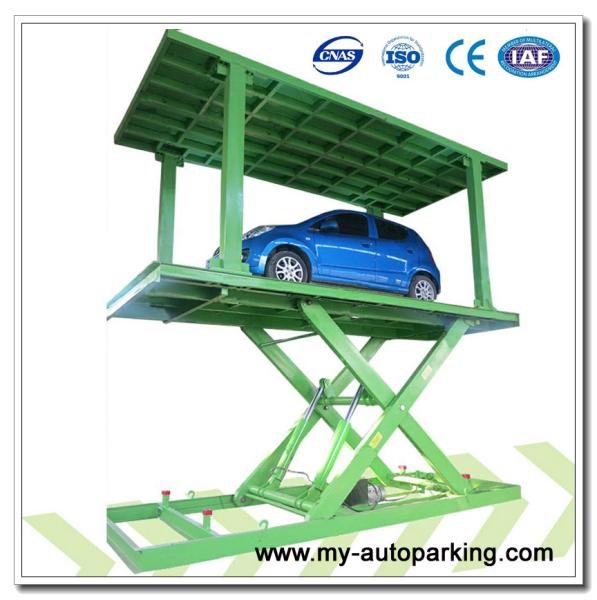 Sistema de estacionamiento para automóviles dobles Tijeras Tijeras de estacionamiento para automóviles plataforma de estacionamiento para automóviles Tijeras ascensor para automóviles plataforma de estacionamiento para automóviles